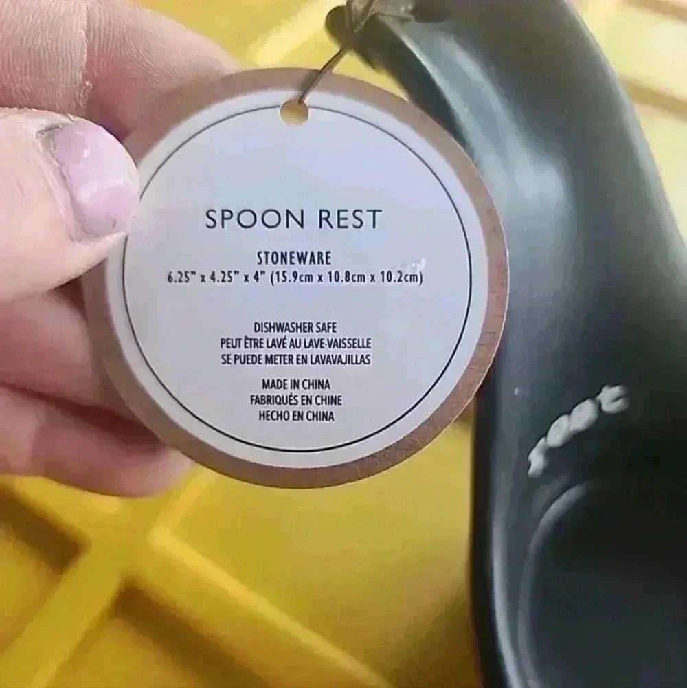 spoon rest Stonewear 6.25